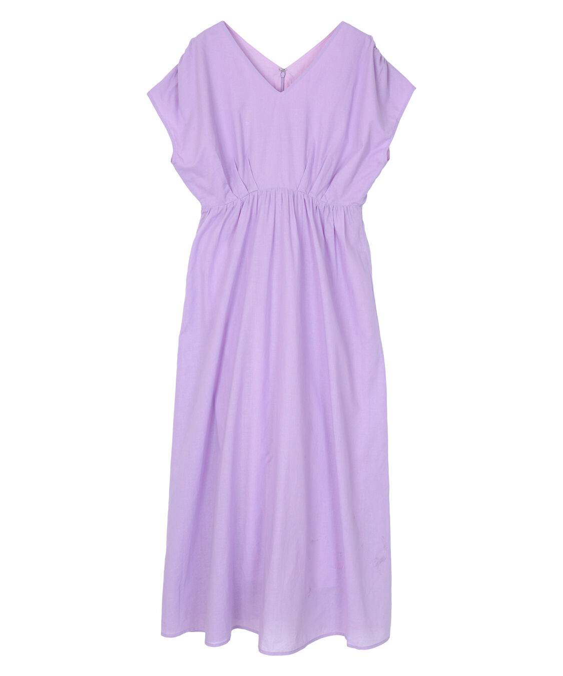 ur's「コットンVネックフレンチスリーブワンピース」|ワンピース|