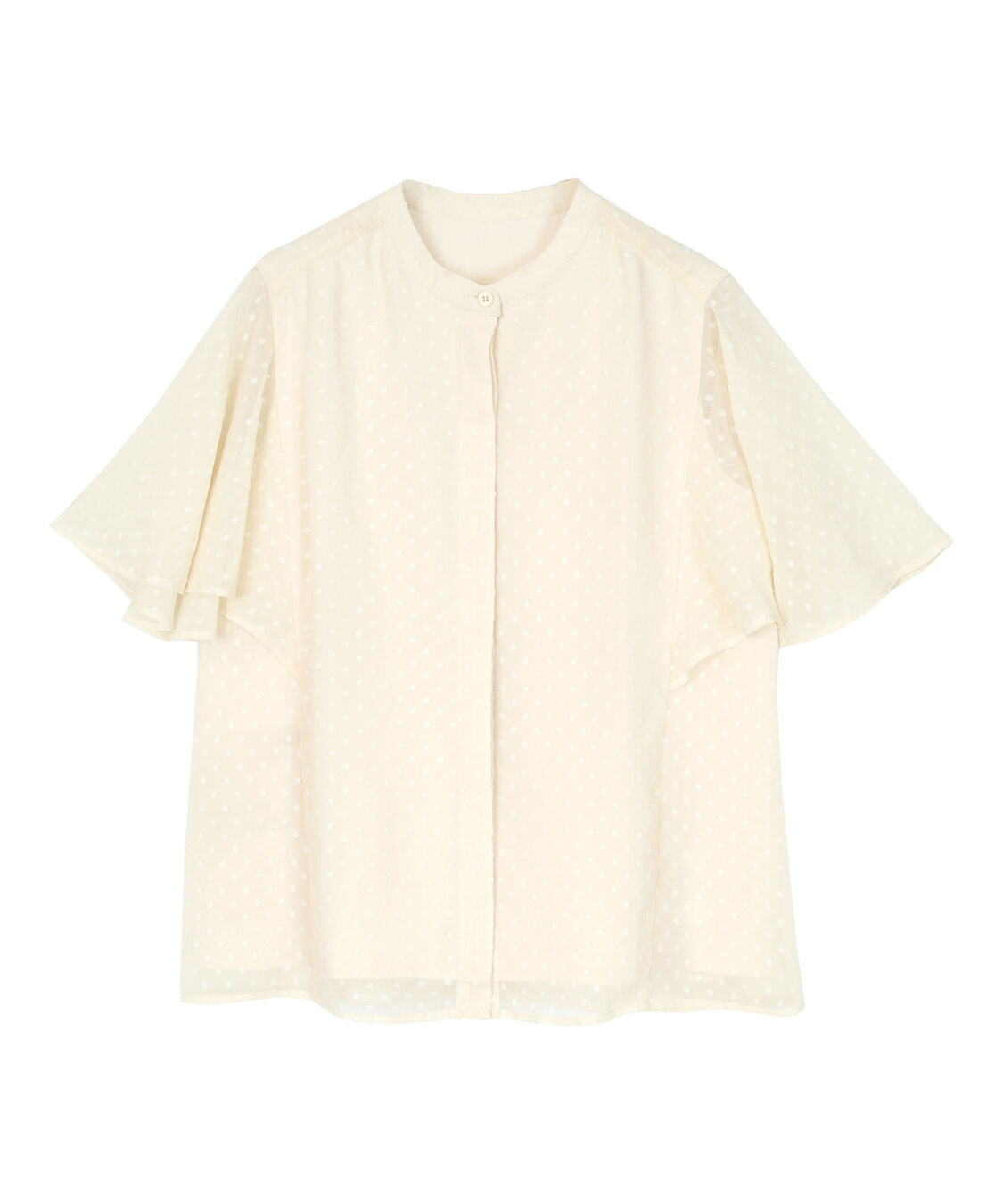 ur's「シアードットフレアスリーブブラウス」|シャツ・ブラウス|
