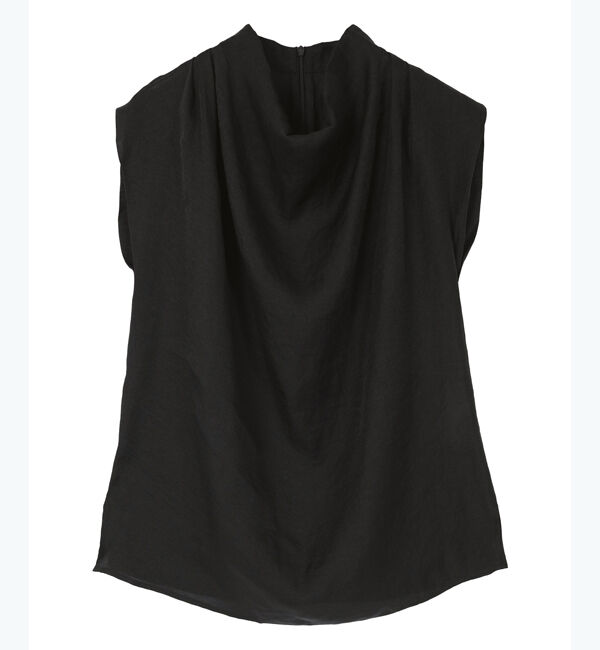 ur's「ドレープデザインフレンチスリーブブラウス」|シャツ・ブラウス|