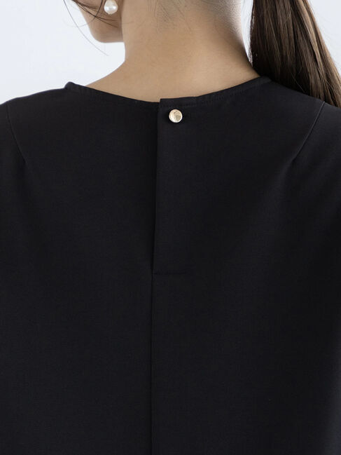 Te chichi「【セレモニーアイテム】チュールギャザーヘムドッキングブラウス（セットアップ可）」|シャツ・ブラウス|