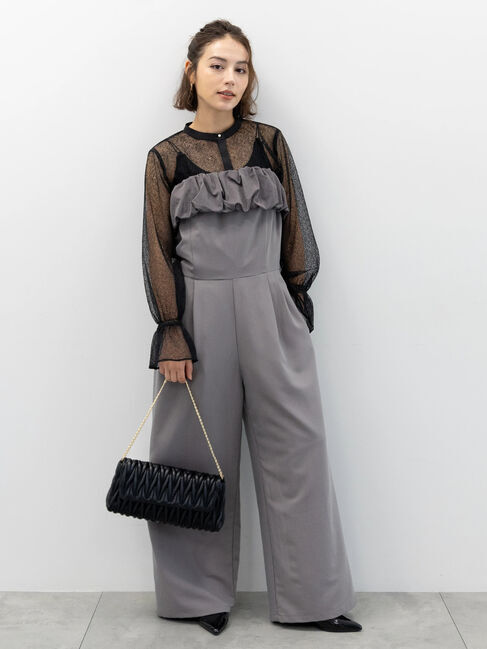 Te chichi「【セレモニーアイテム】バルーンフリルオールインワン（セットアップ可）」|オールインワン|