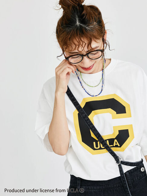 Lugnoncure「【UCLA】アソートロゴTシャツ」|Tシャツ・カットソー|オフホワイト