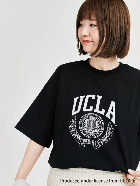 Lugnoncure「【UCLA】アソートロゴTシャツ」|Tシャツ・カットソー|ブラック