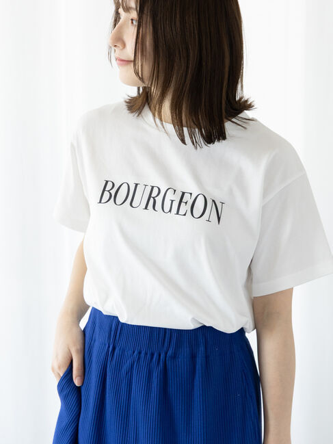 Te chichi TERRASSE「【接触冷感】フロントロゴプリントTシャツ」|Tシャツ・カットソー|