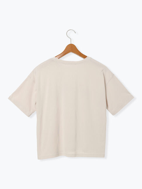 Lugnoncure「【接触冷感】カレッジ風ロゴTシャツ」|Tシャツ・カットソー|