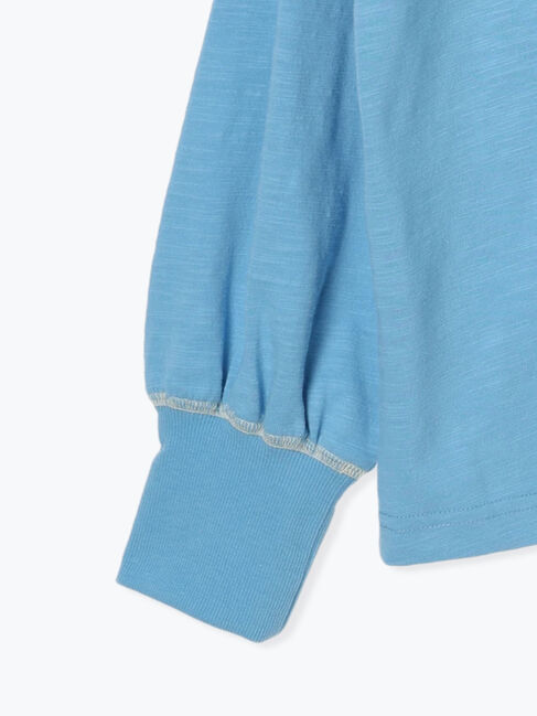 Samansa Mos2「配色ステッチプリントアソートロングTシャツ」|Tシャツ・カットソー|