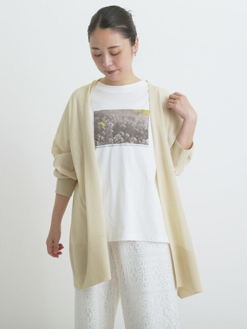 sm2rhythm「シアーロングカーディガン」|カーディガン|