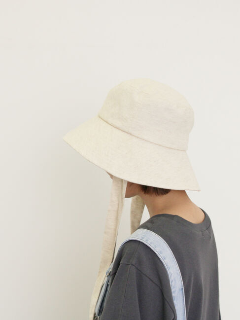 Samansa Mos2「【UVカット/消臭効果】ダウンブリムリボン付きハット」|その他|