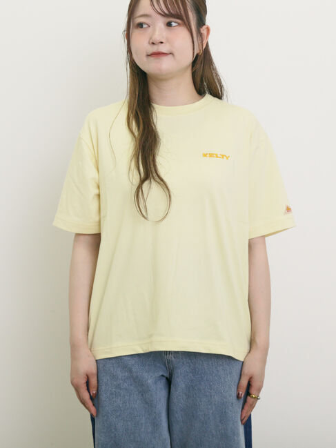 Samansa Mos2「【KELTY&times;Samansa Mos2】フラワープリントTシャツ」|Tシャツ・カットソー|