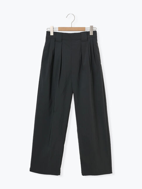 Samansa Mos2 blue「ストレッチタックカーブパンツ」|その他|