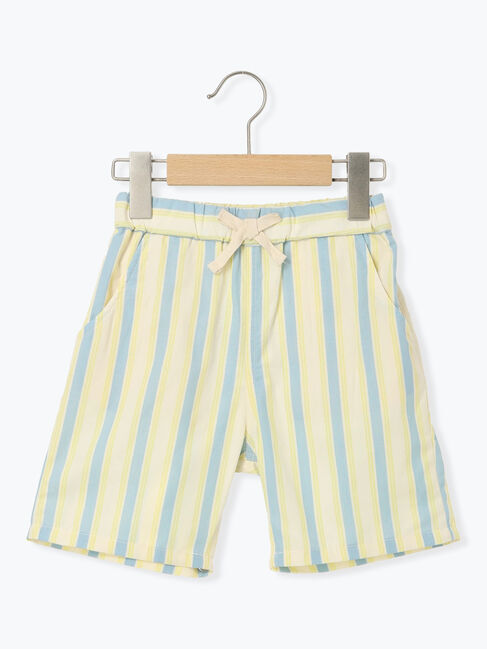 Samansa Mos2 Lagom「マルチストライプハーフパンツ(セットアップ可)」|その他|ブルー