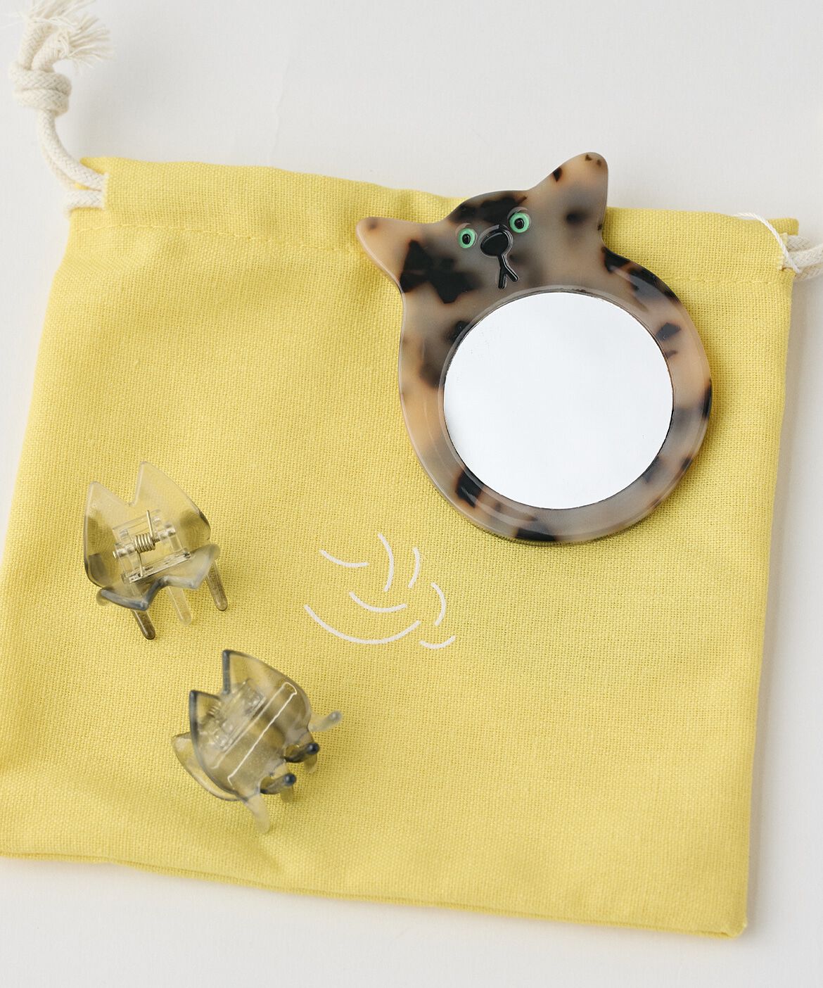 INED「《SUPERIOR CLOSET》ANIMAL ミラー/ヘアクリップ《TRESSE》」|その他|ベッコウ2