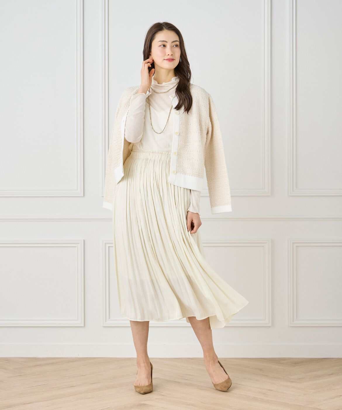 7-IDconcept.「シアーハイネックプルオーバー」|Tシャツ・カットソー|