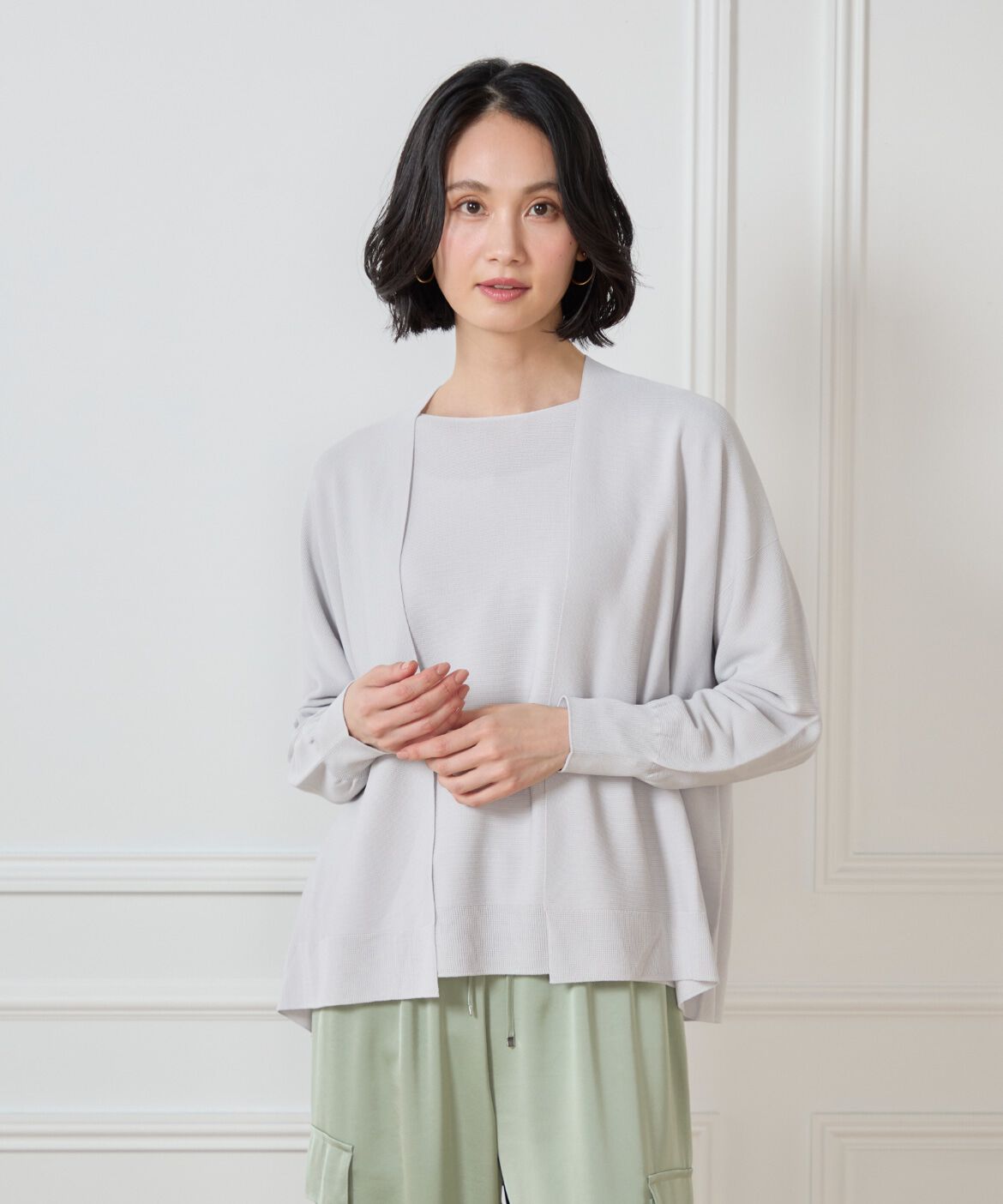 7-IDconcept.「ホールガーメントカーディガン《Cuoo PLUS》」|カーディガン|