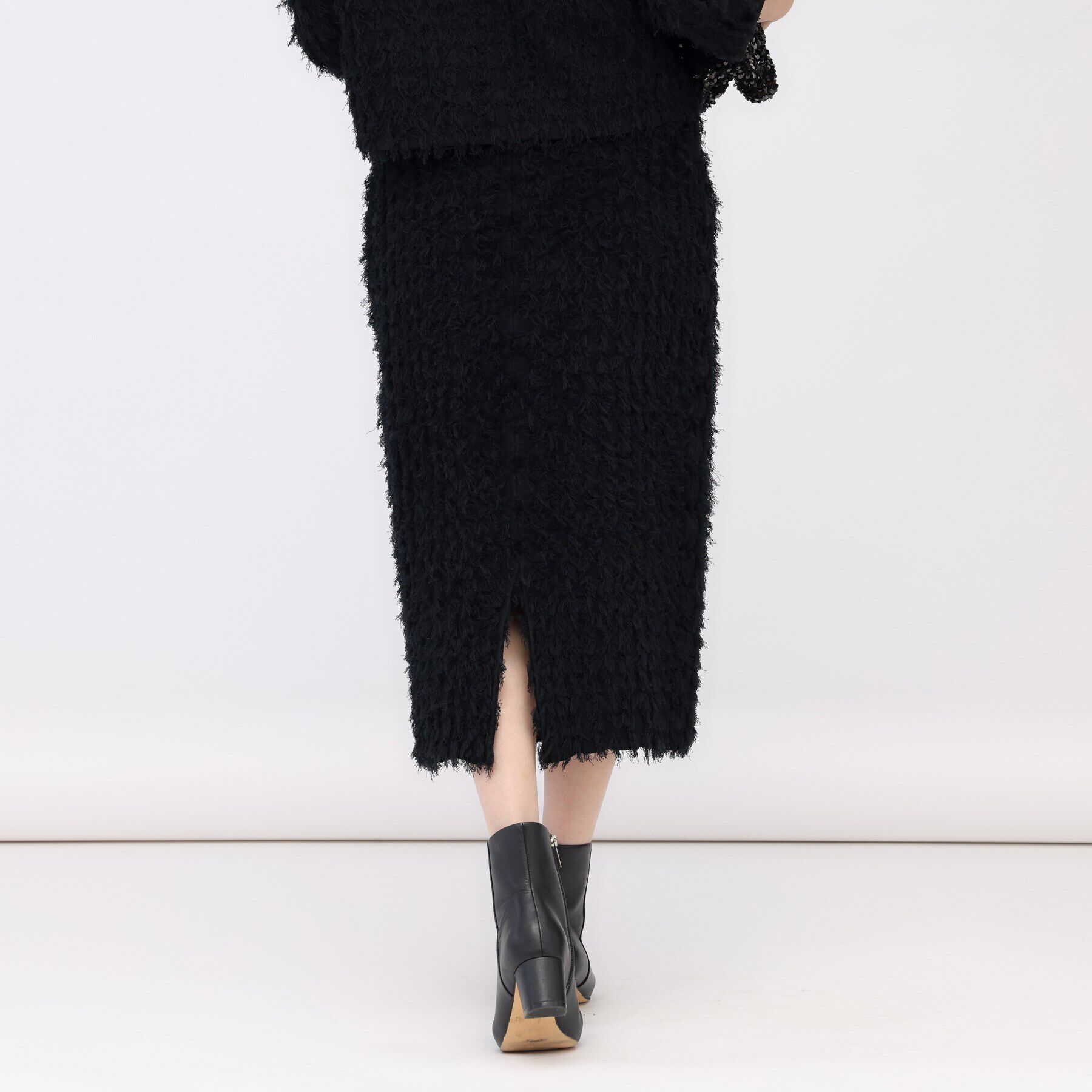 UNTITLED「【セットアップ可能】フリンジコットンスカート」|スカート|