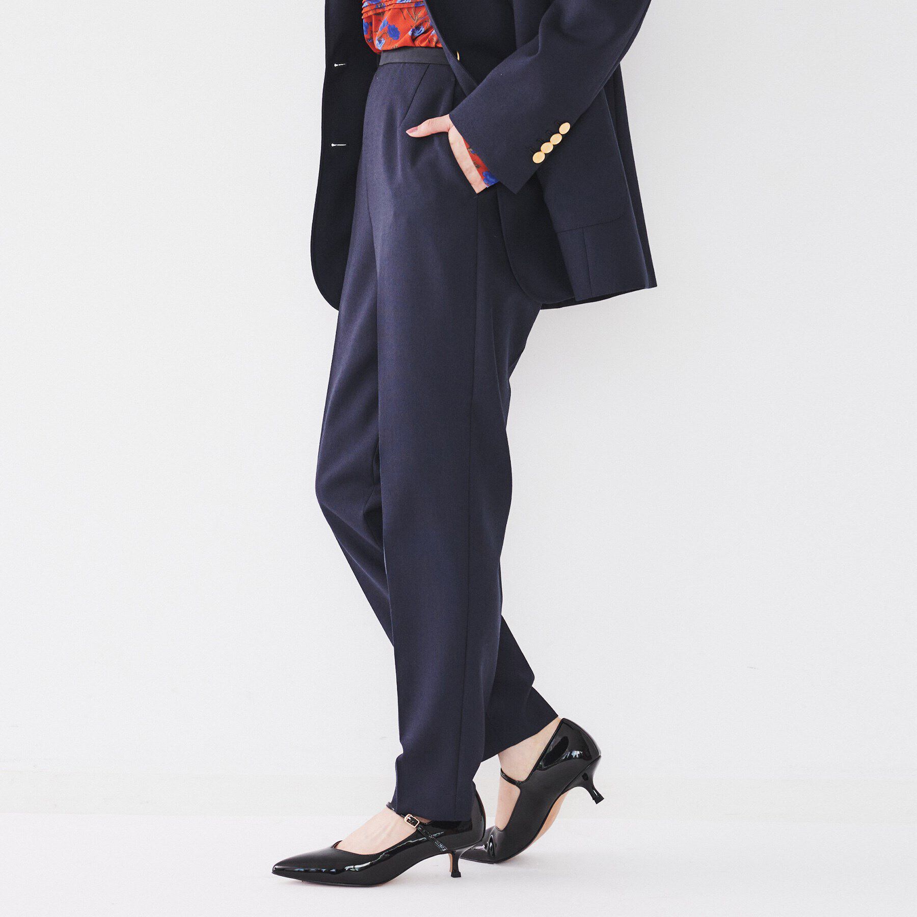 UNTITLED「【セットアップ可能/細身シルエット】オックスペンシルパンツ」|その他|