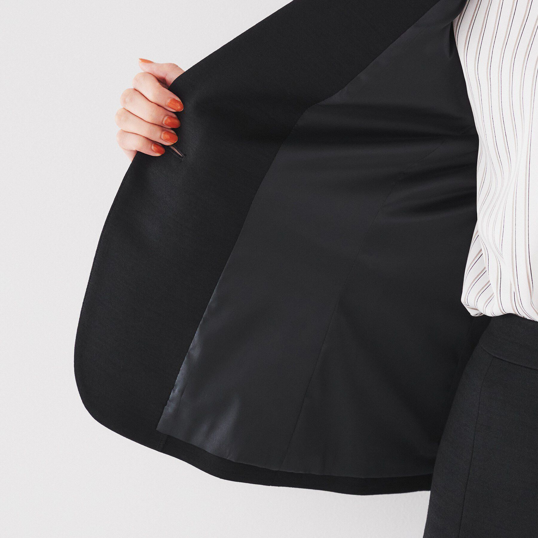 UNTITLED「【通勤スーツ】ウール混ジャージ テーラードジャケット」|テーラードジャケット|