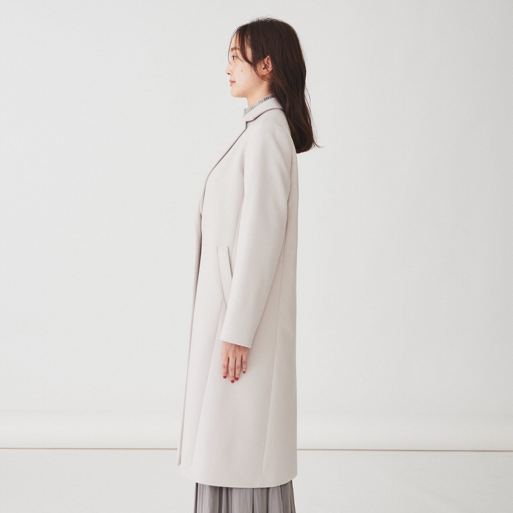 UNTITLED「【日本製】ウールチェスターコート」|チェスターコート|