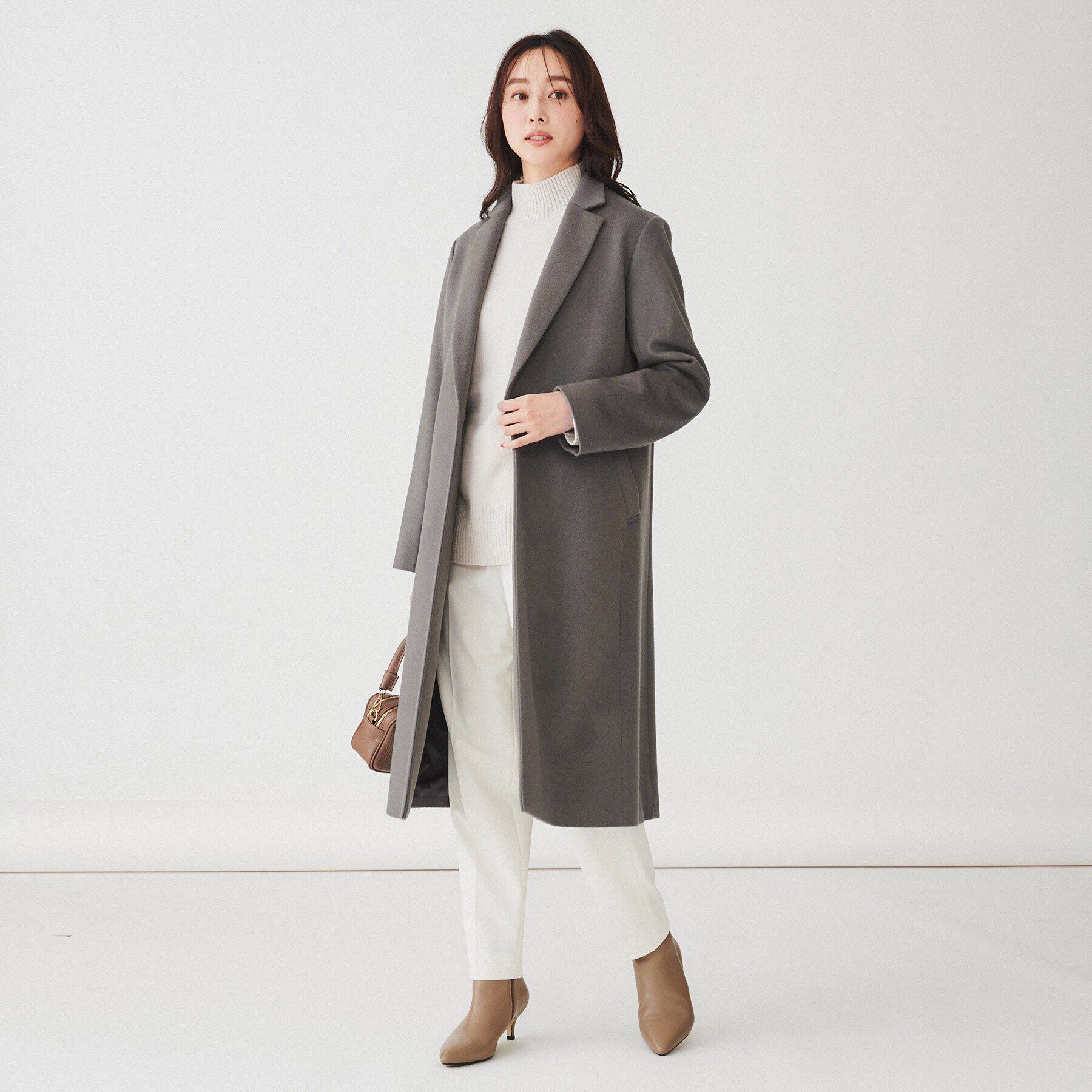 UNTITLED「【日本製】ウールチェスターコート」|チェスターコート|