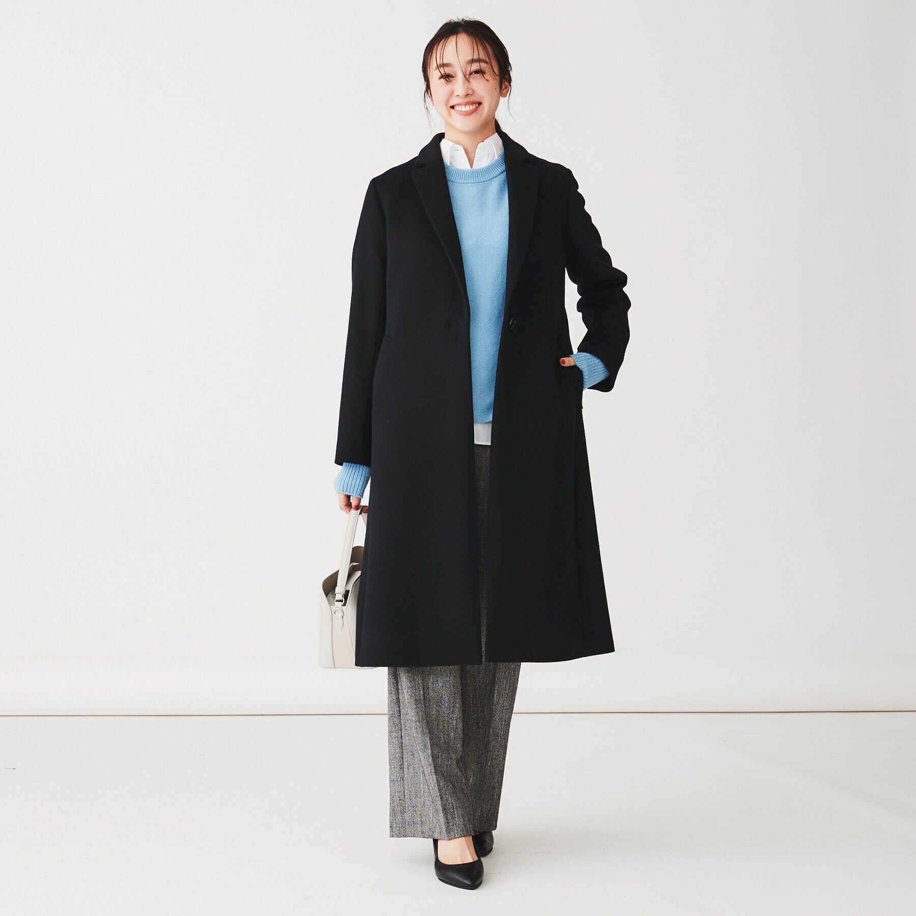 UNTITLED「【日本製】ウールチェスターコート」|チェスターコート|