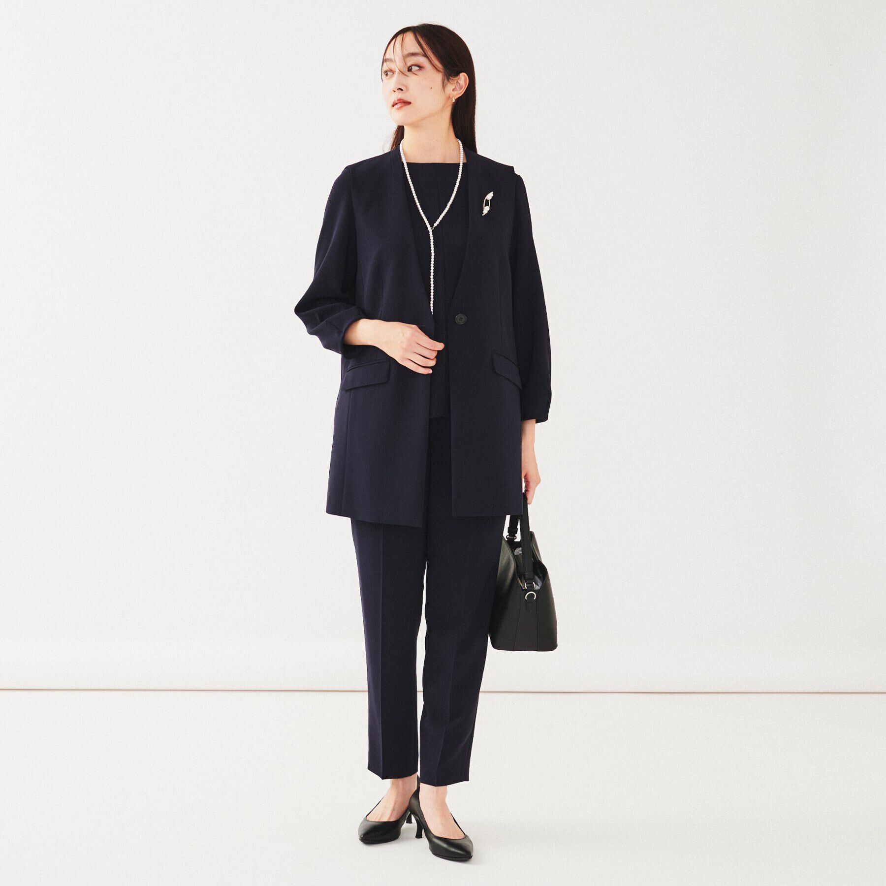 UNTITLED「【セットアップ可能】カラーレスジレ」|ベスト・ジレ|