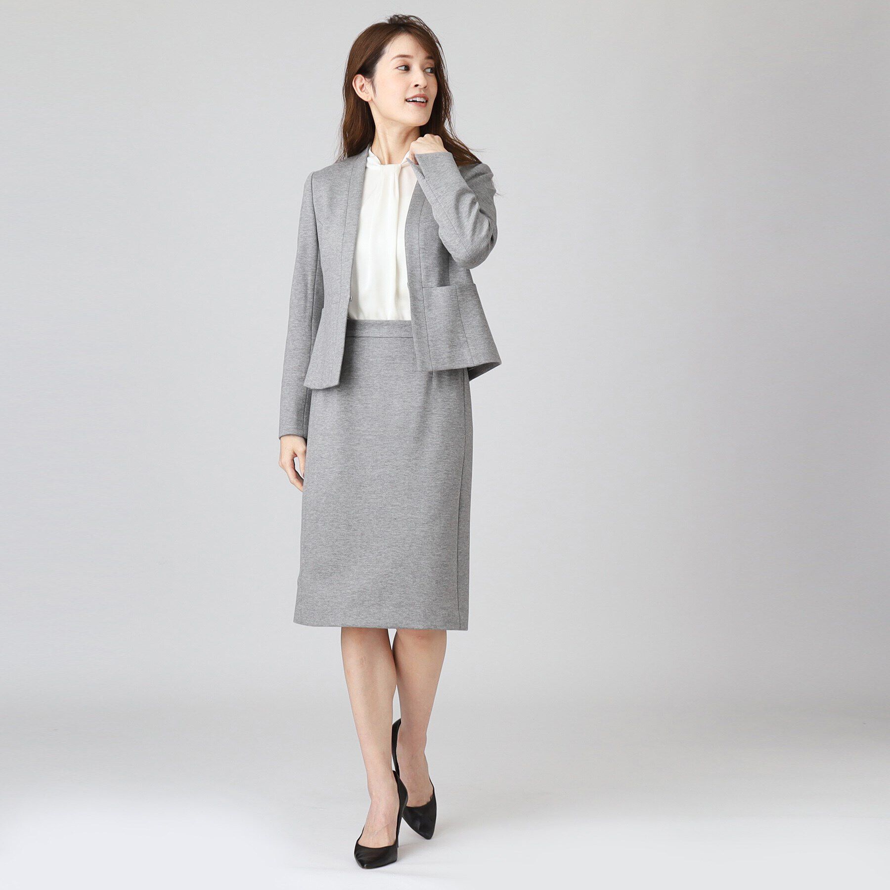 COUP DE CHANCE「【日本製／伸縮性】タイトスカート」|スカート|