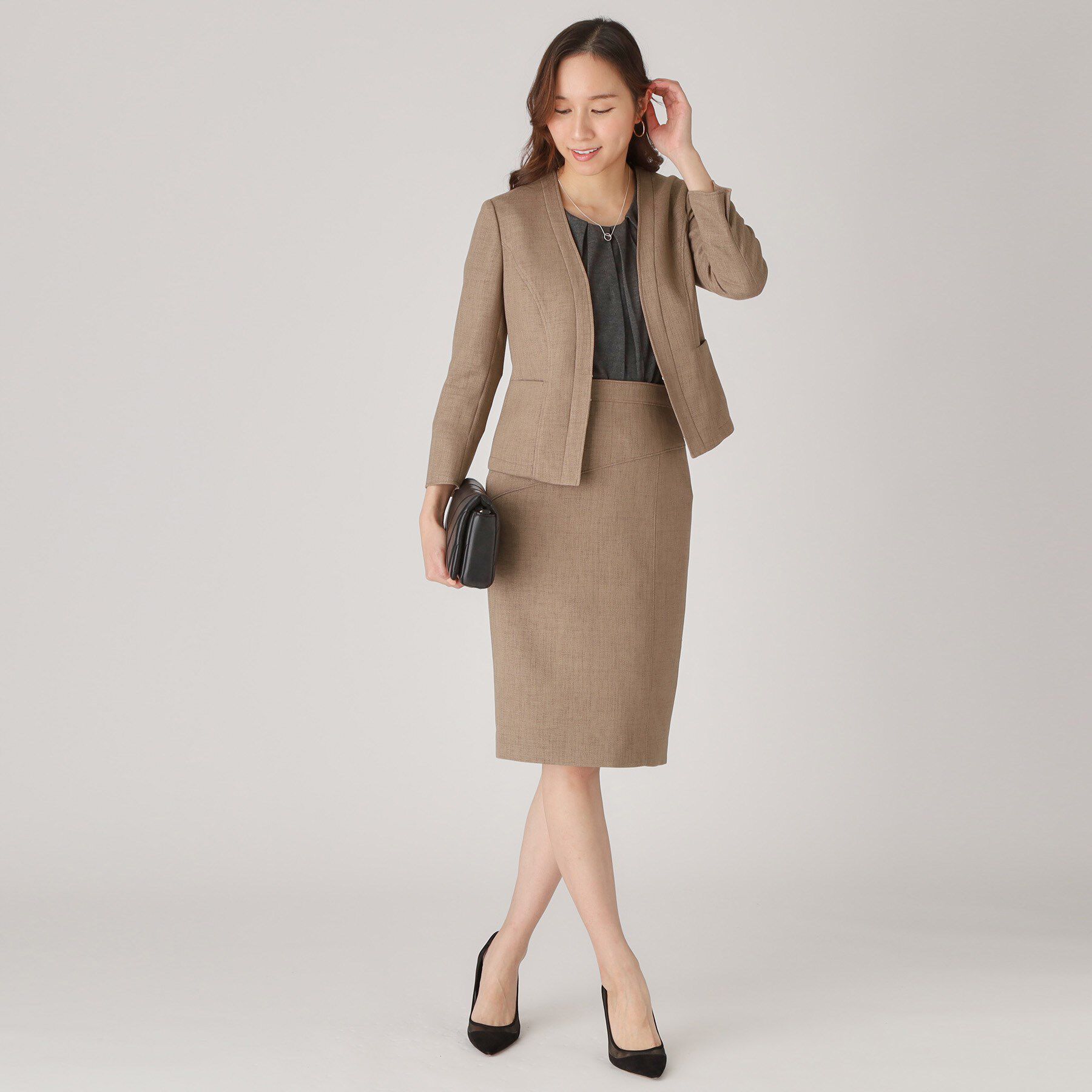 COUP DE CHANCE「【手洗い可／日本製】タイトスカート」|スカート|