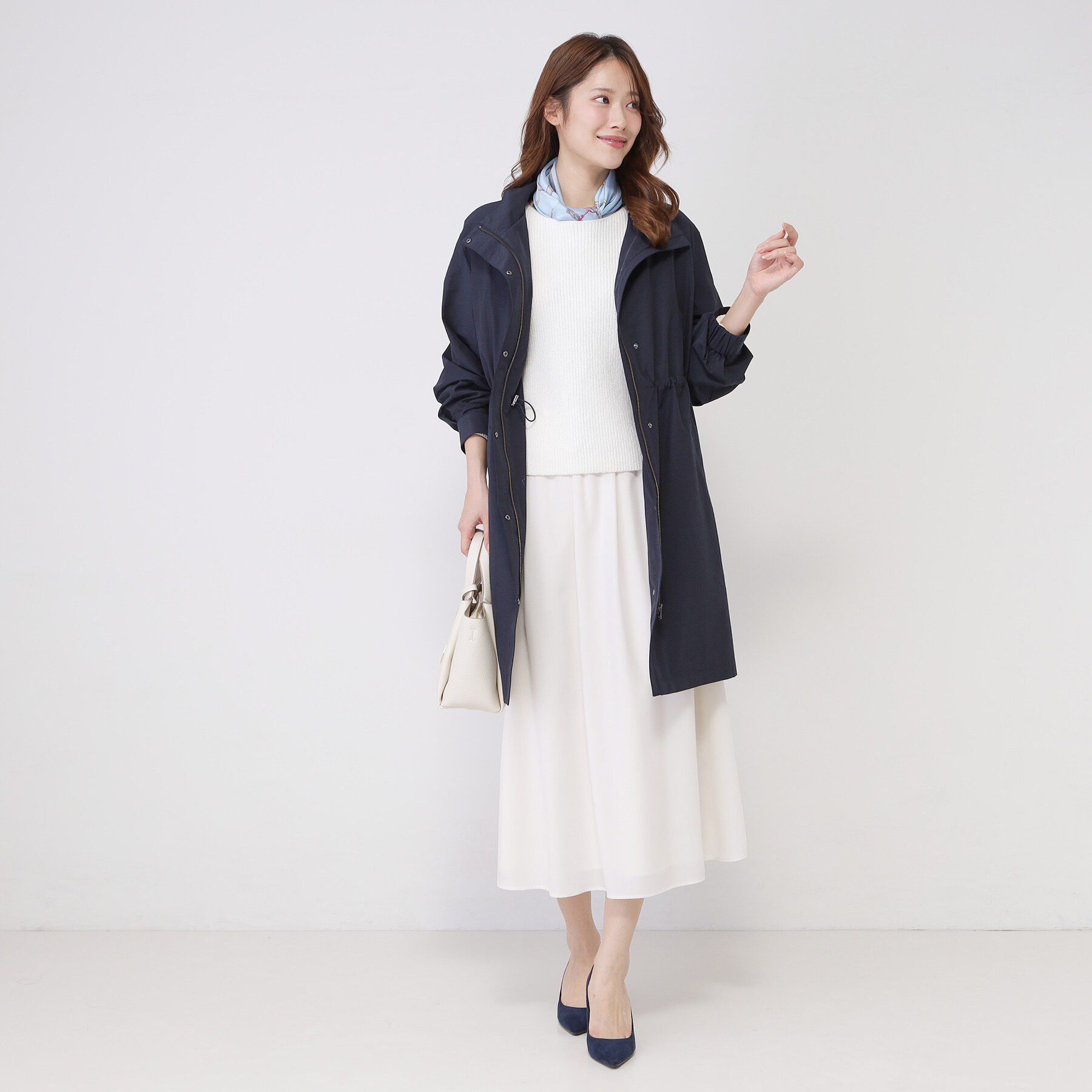 COUP DE CHANCE「【手洗い可／ライナー付き／ウエスト調整可／袖プッシュアップ可】モッズコート」|ミリタリー・モッズコート|