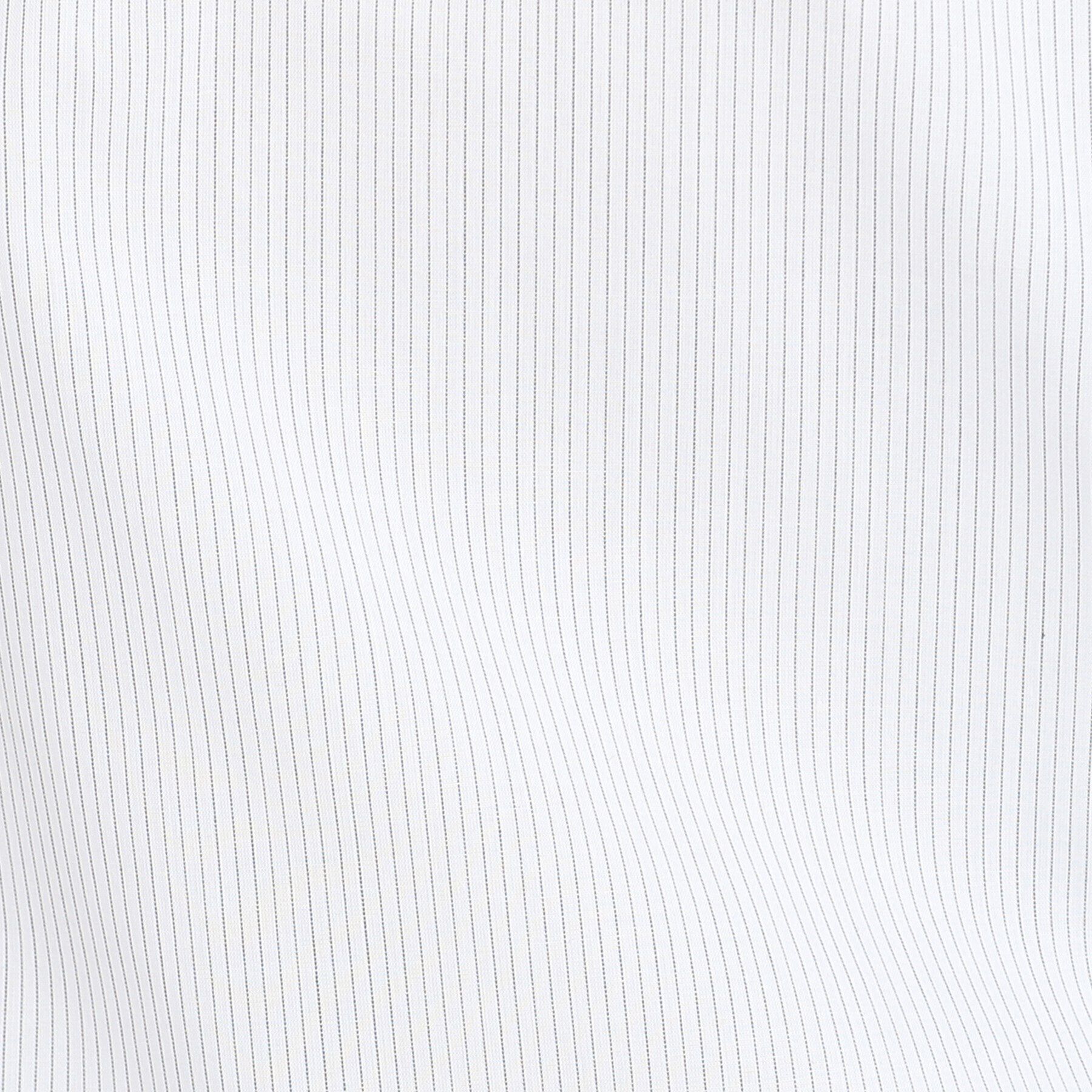 Reflect「【マシンウォッシュ可】五分袖ピンストライプブラウス」|シャツ・ブラウス|