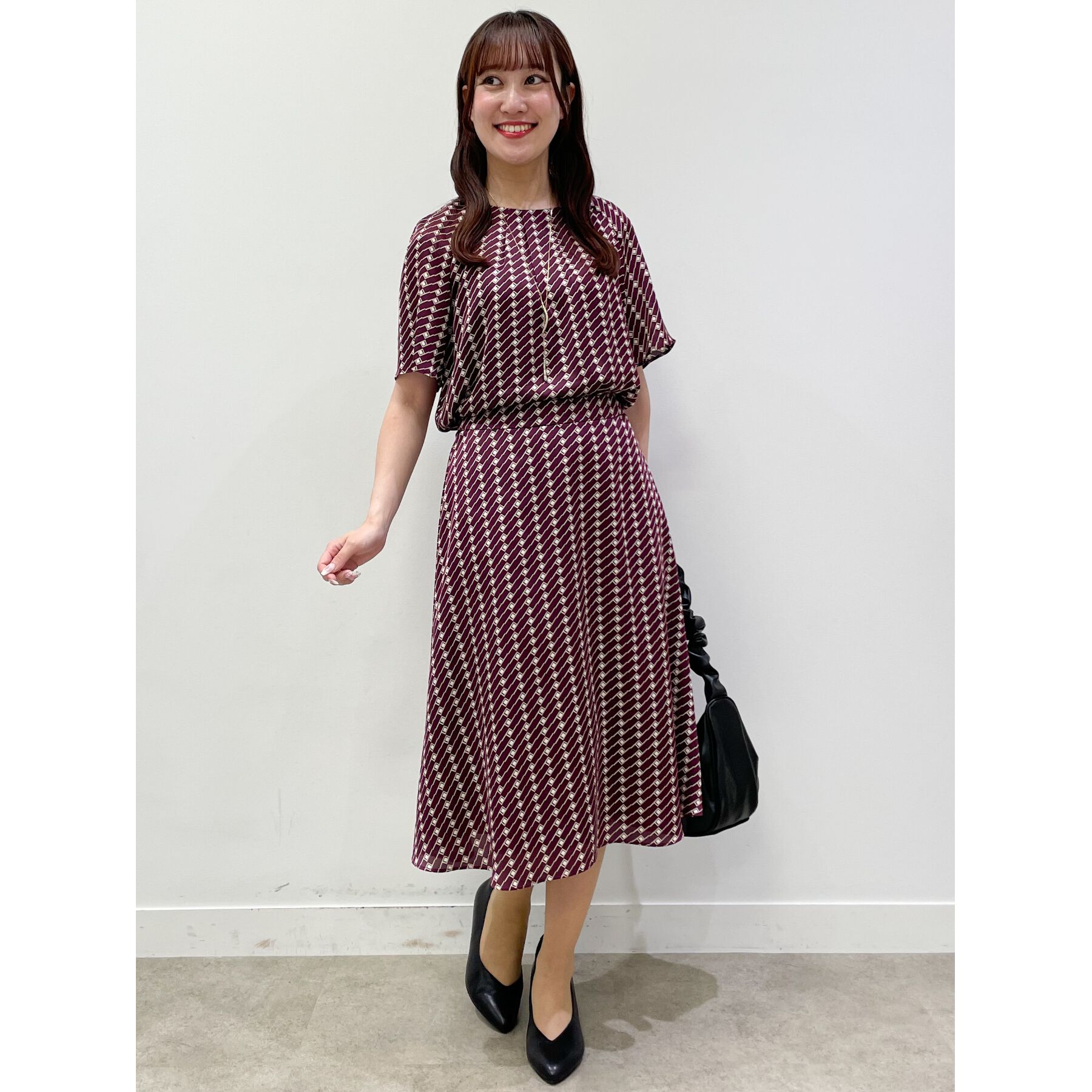 Reflect「【WEB限定カラーあり／マシンウォッシュ可／セットアップ可能】プリントフレアスカート」|スカート|