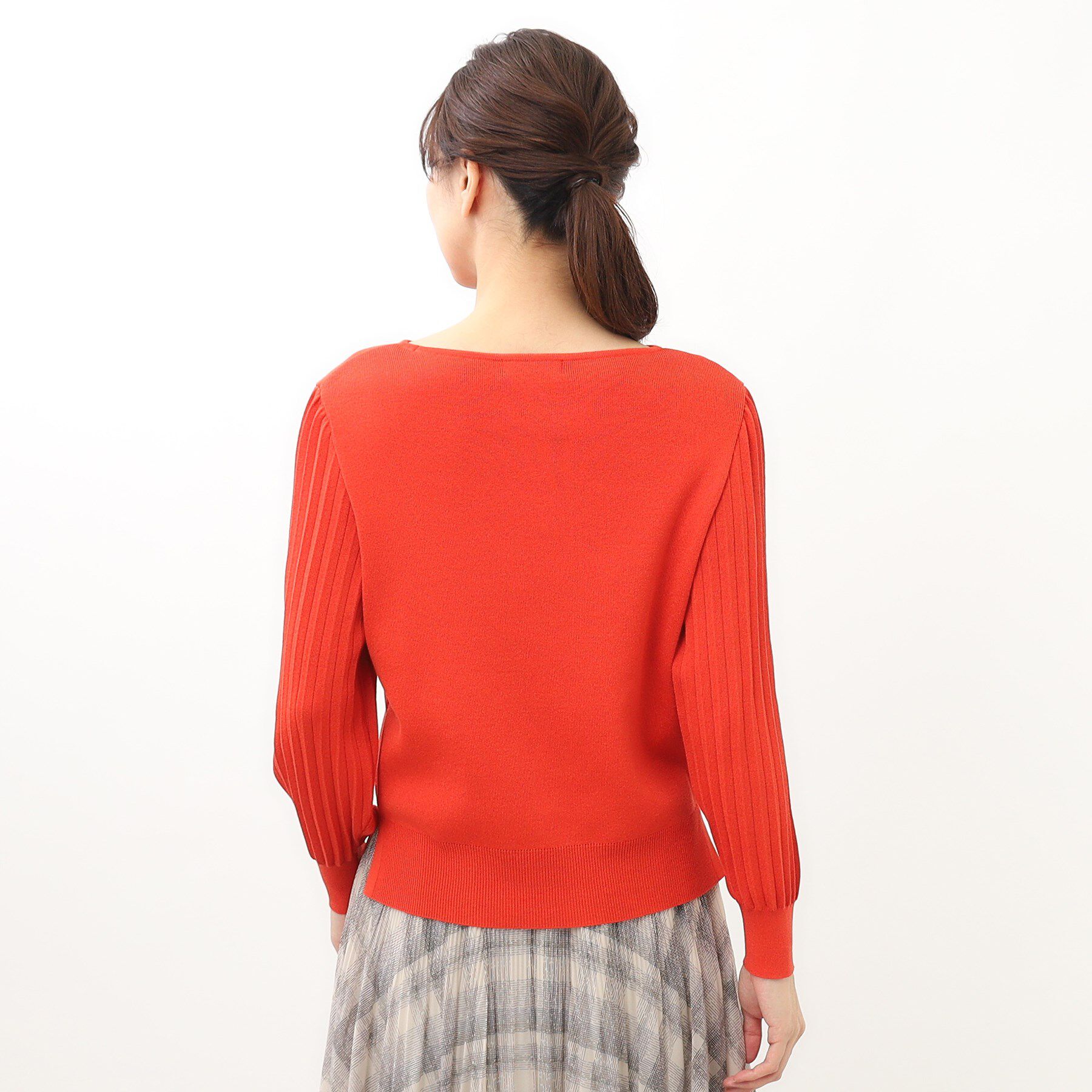 Reflect「【大人気ニットに新色登場！マイカラニット+／細見え／WEB限定カラーあり／マシンウォッシュ可／選べる」|ニット・セーター|