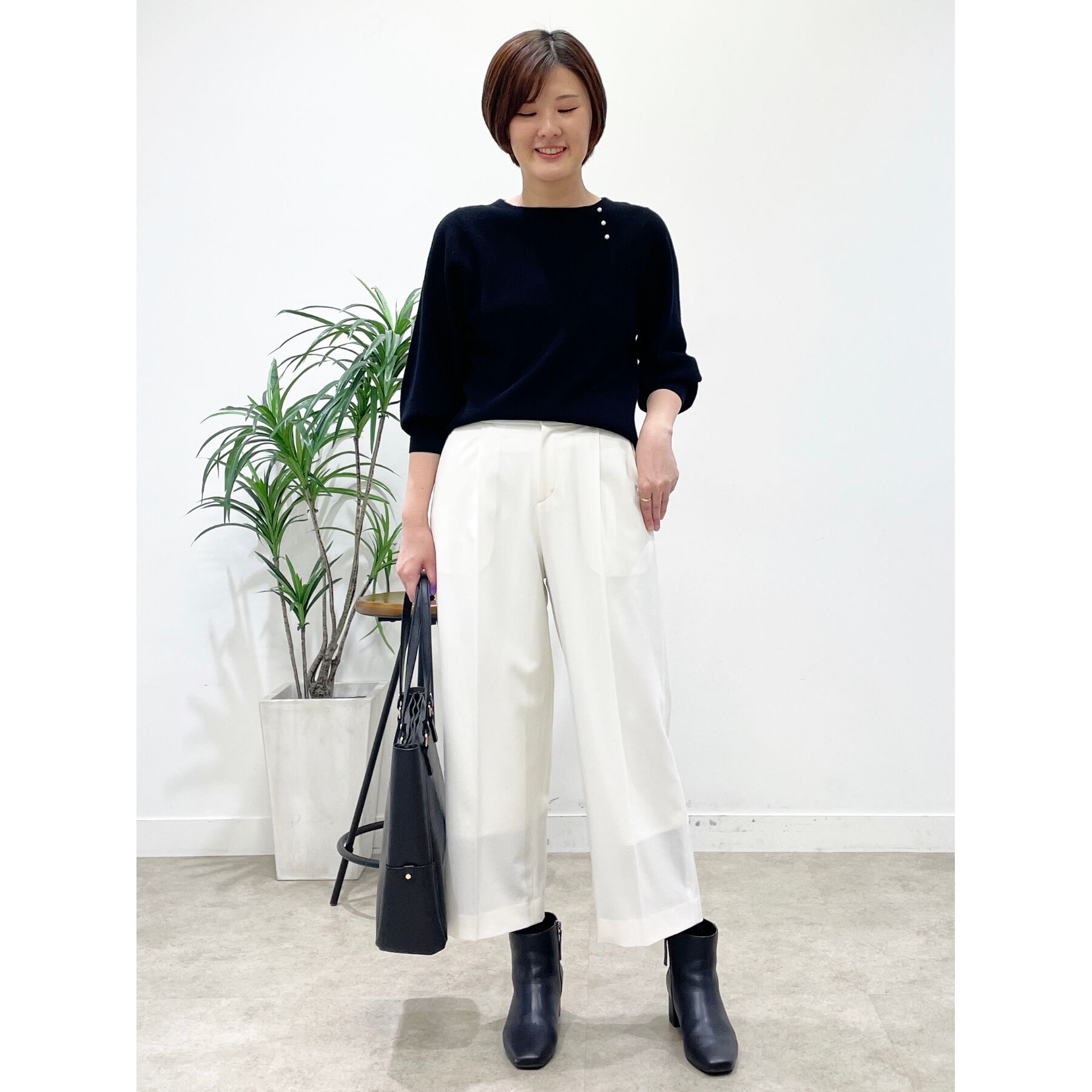 Reflect「【手洗い可】スタイルアップワイドパンツ」|その他|