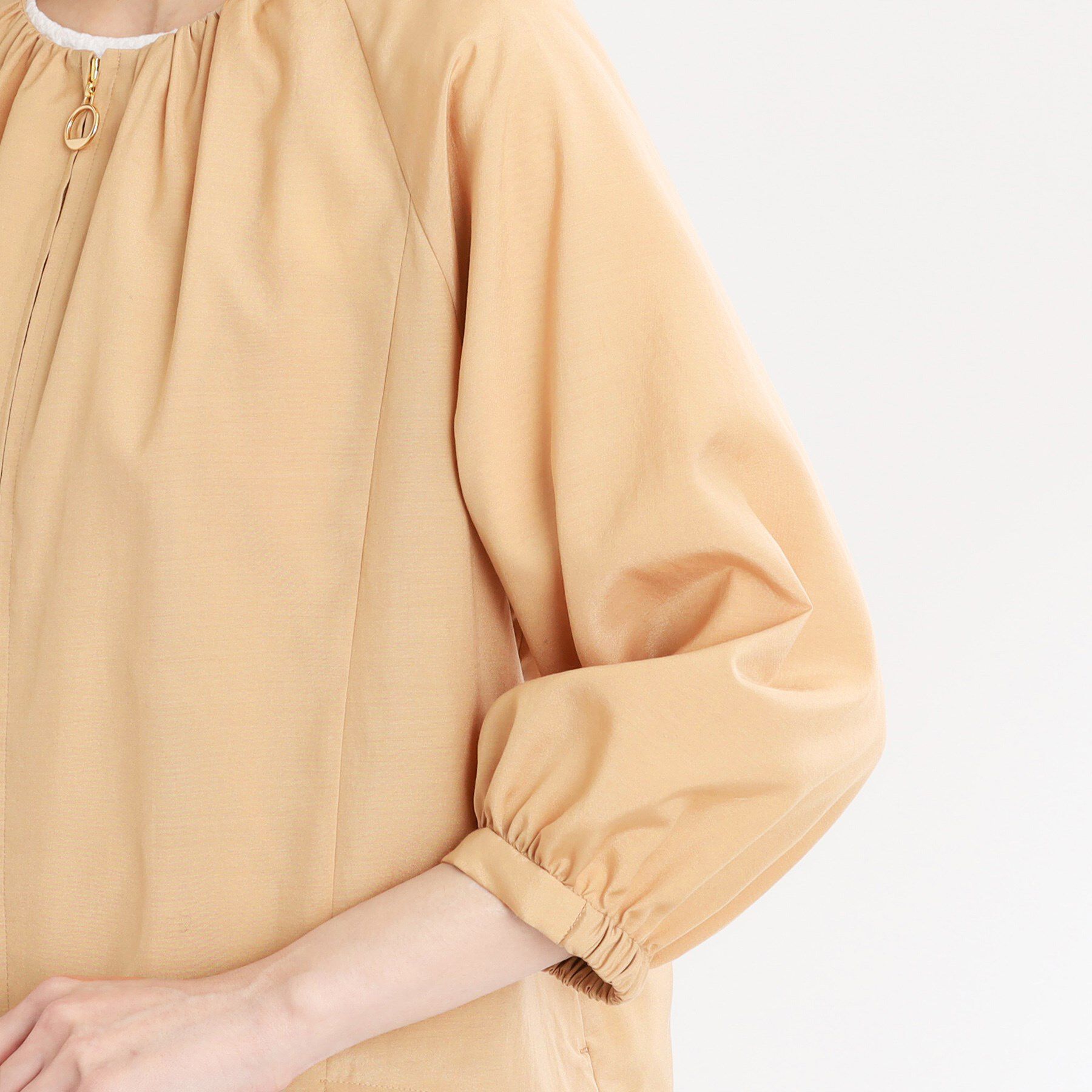 Reflect「【撥水／洗える／セットアップ可】エアリージップアップブルゾン」|ブルゾン・スタジャン|