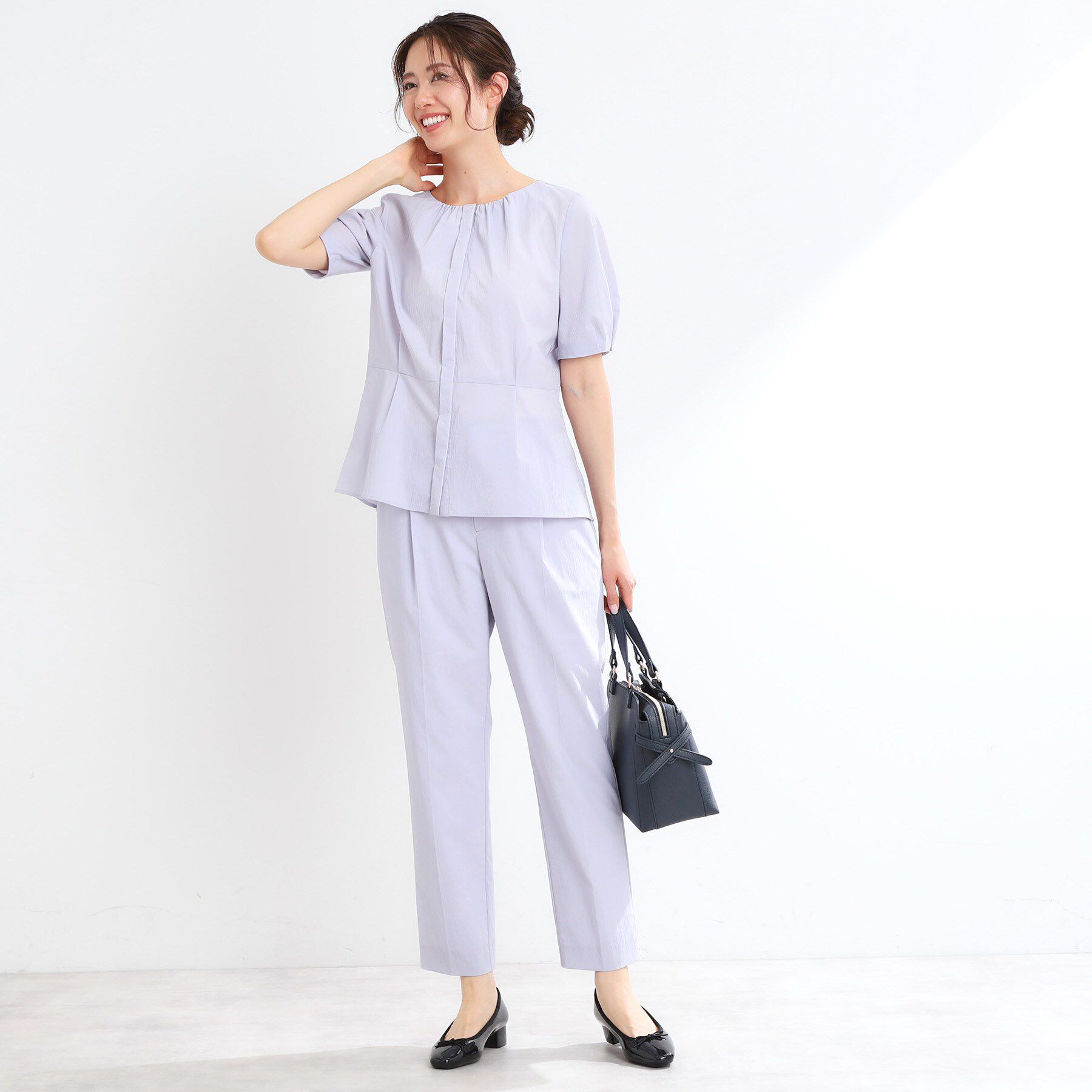 Reflect「【マシンウォッシュ可／撥水／雨の日OK！】レインシリーズテーパードパンツ」|その他|