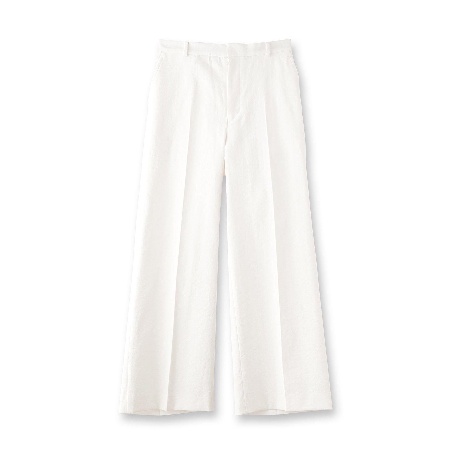 DRESSTERIOR「【洗える/吸水速乾/接触冷感/UVカット】リネンミックスストレッチワイドパンツ」|その他|