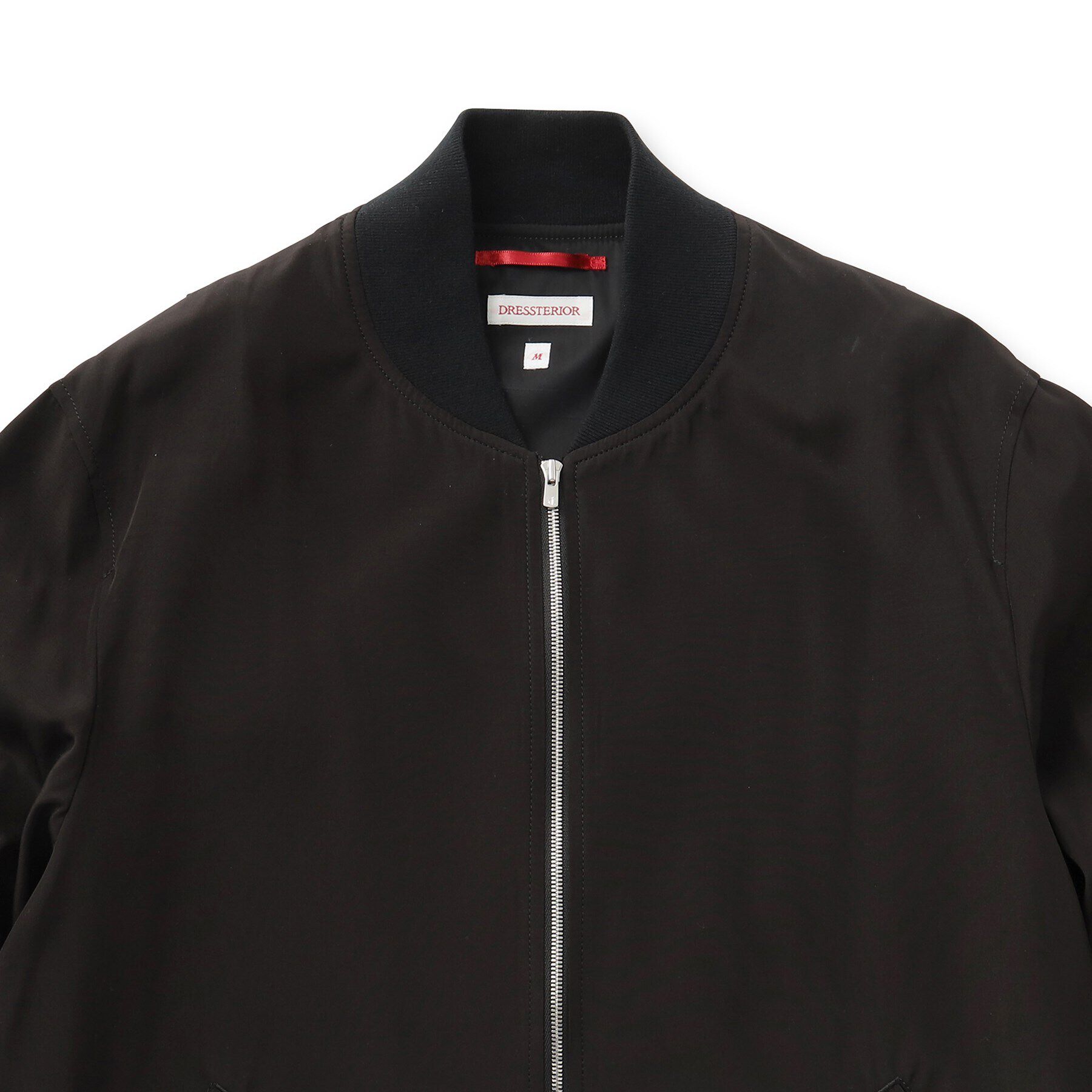 DRESSTERIOR「SDG&rsquo;s ブラックMA－1 ジャケット」|ブルゾン・スタジャン|