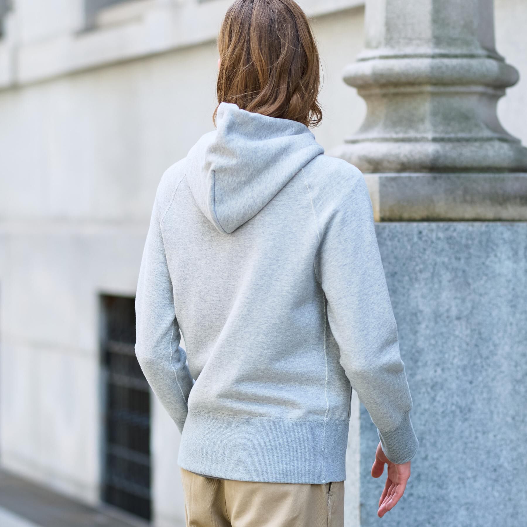 DRESSTERIOR「【NEWカラーあり】ライト裏毛ジップアップパーカ」|パーカー|