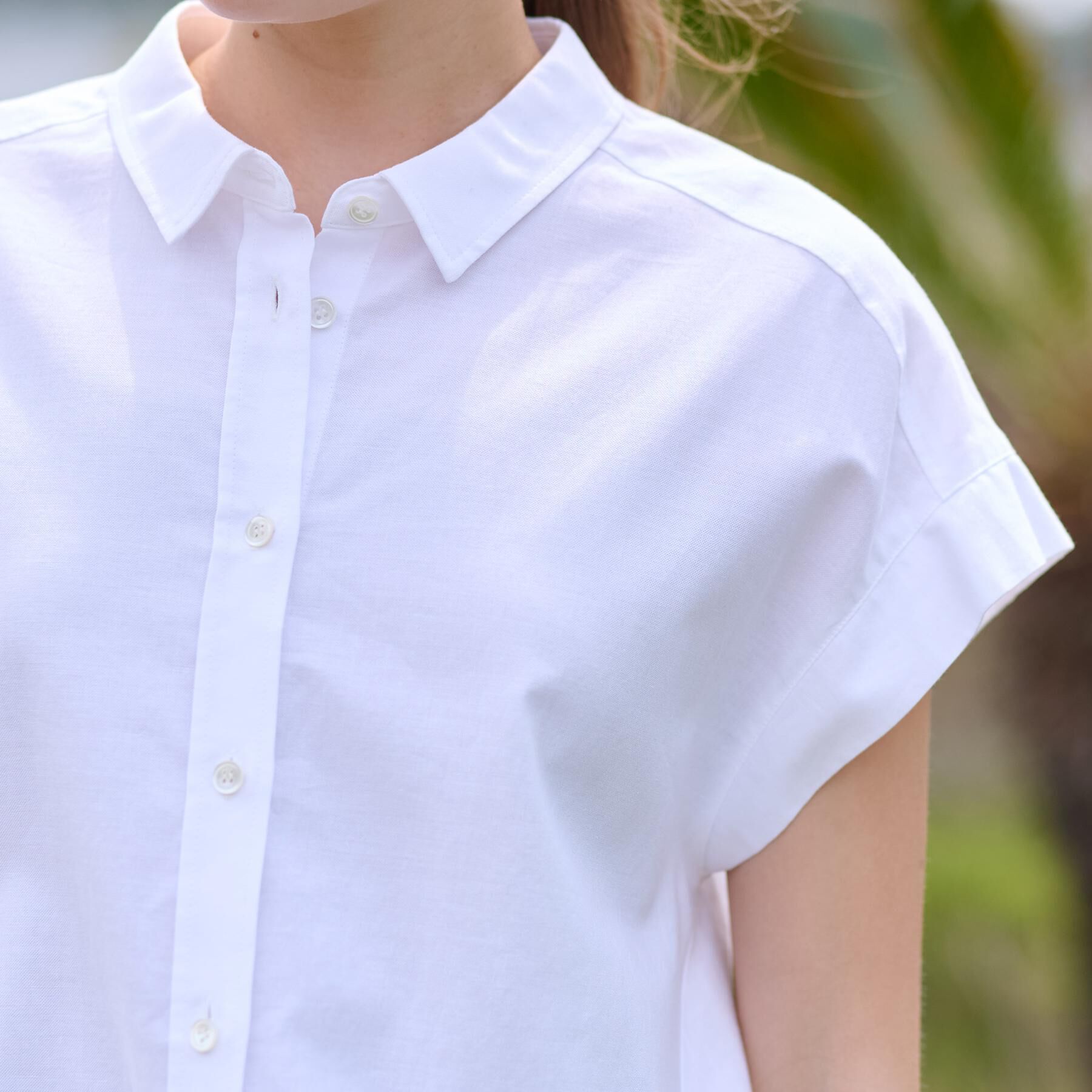 DRESSTERIOR「【日本製/コットン100％】バックフレアオックスシャツ」|シャツ・ブラウス|