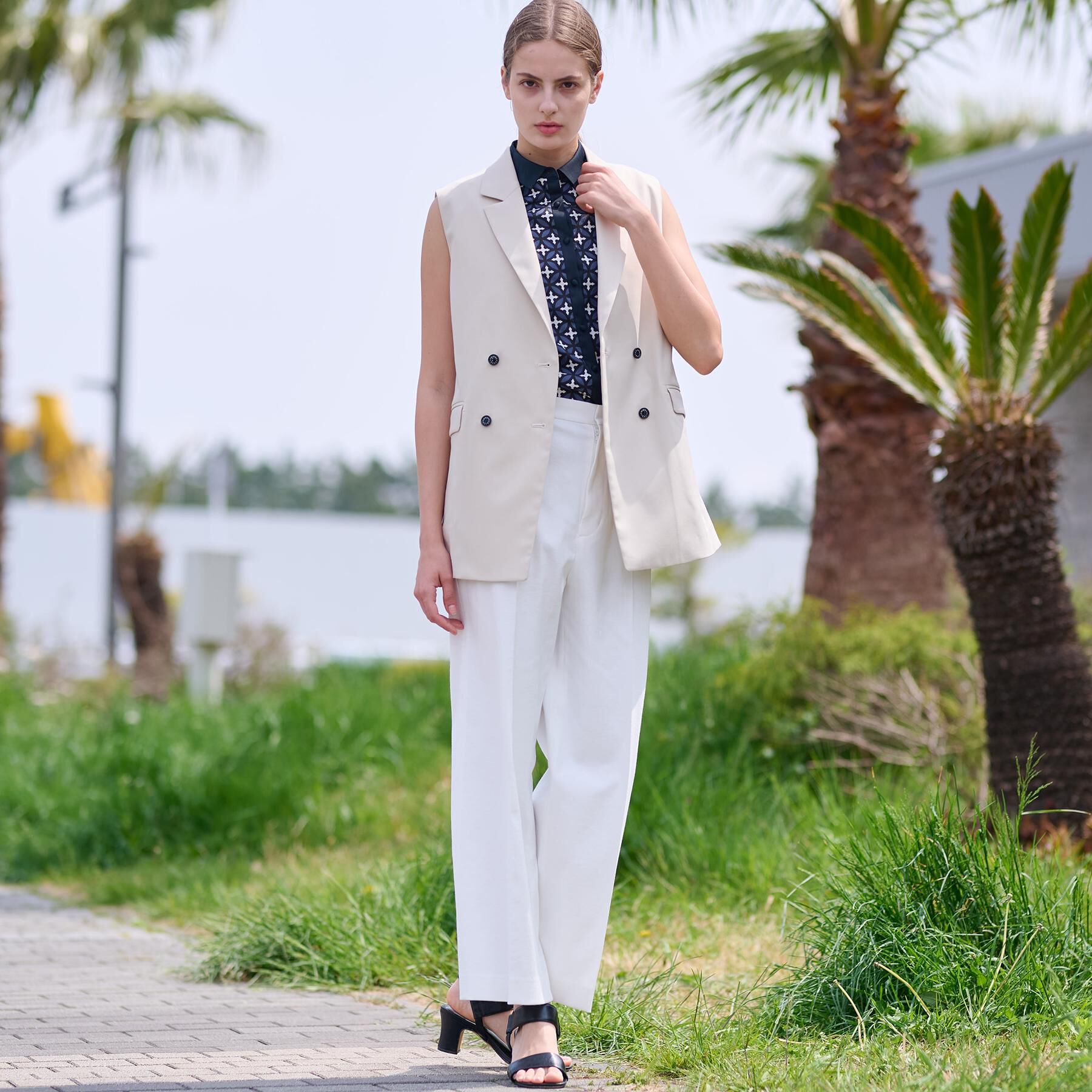 DRESSTERIOR「テーラードサマージレ」|ベスト・ジレ|