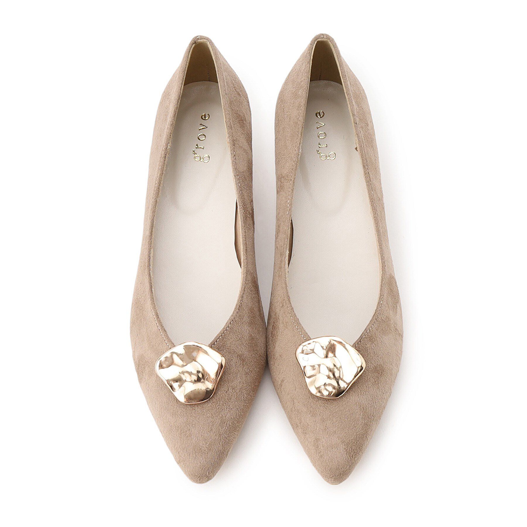 grove「メタルパーツパンプス【シューズクリップ取り外し可】」|パンプス|