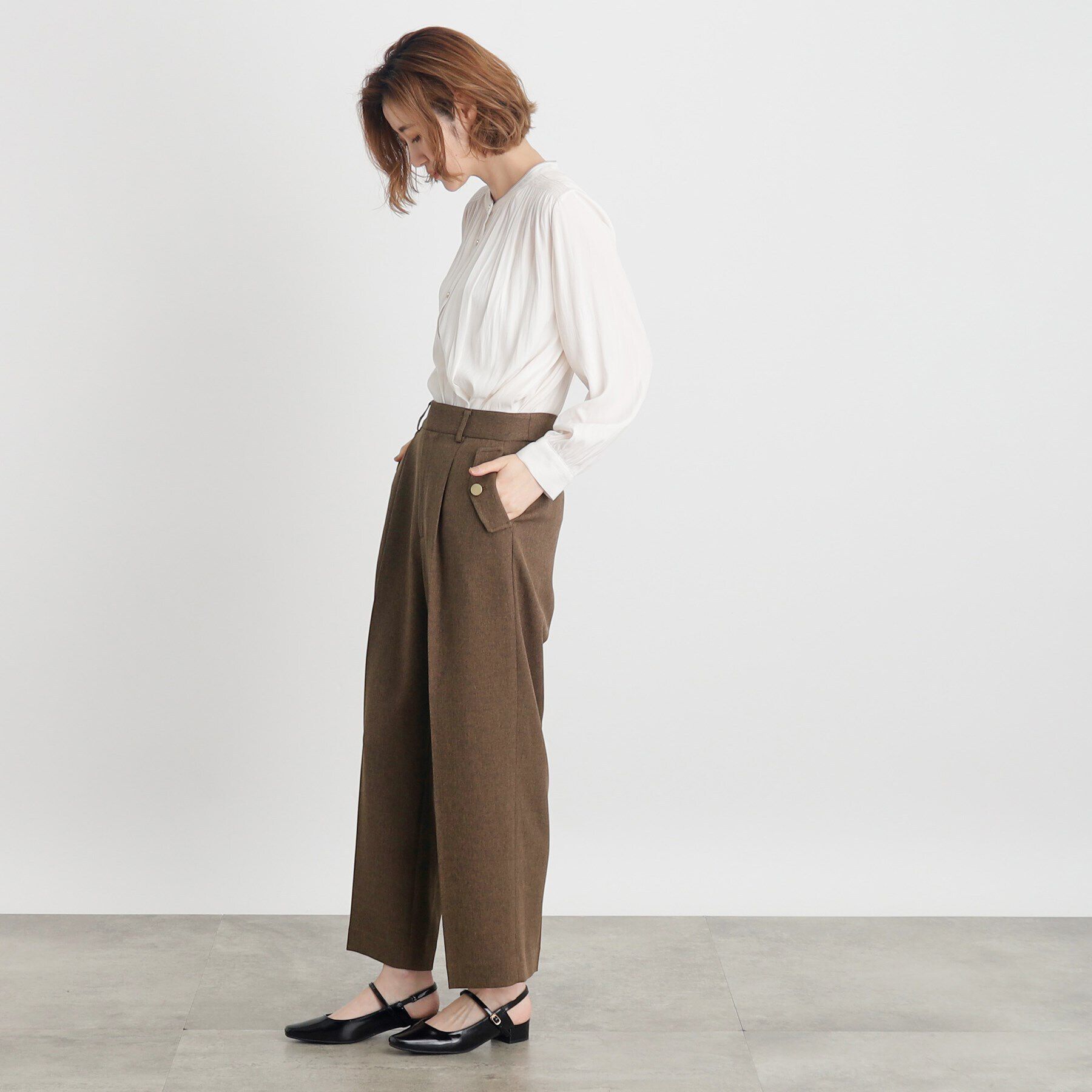 grove「フラップポケットワイドパンツ」|その他|