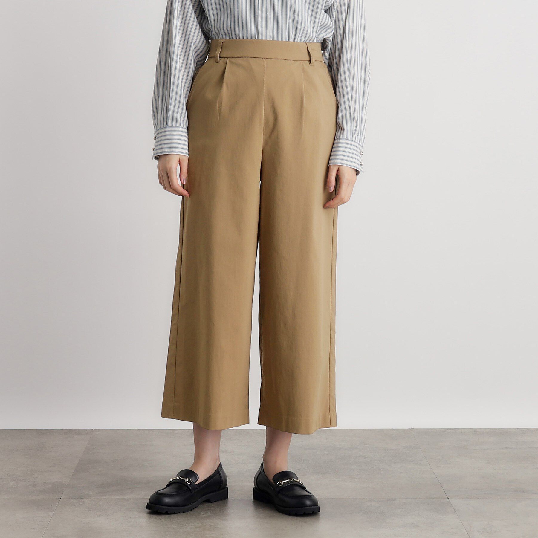 grove「【接触冷感】ハイパーストレッチワイドパンツ」|その他|