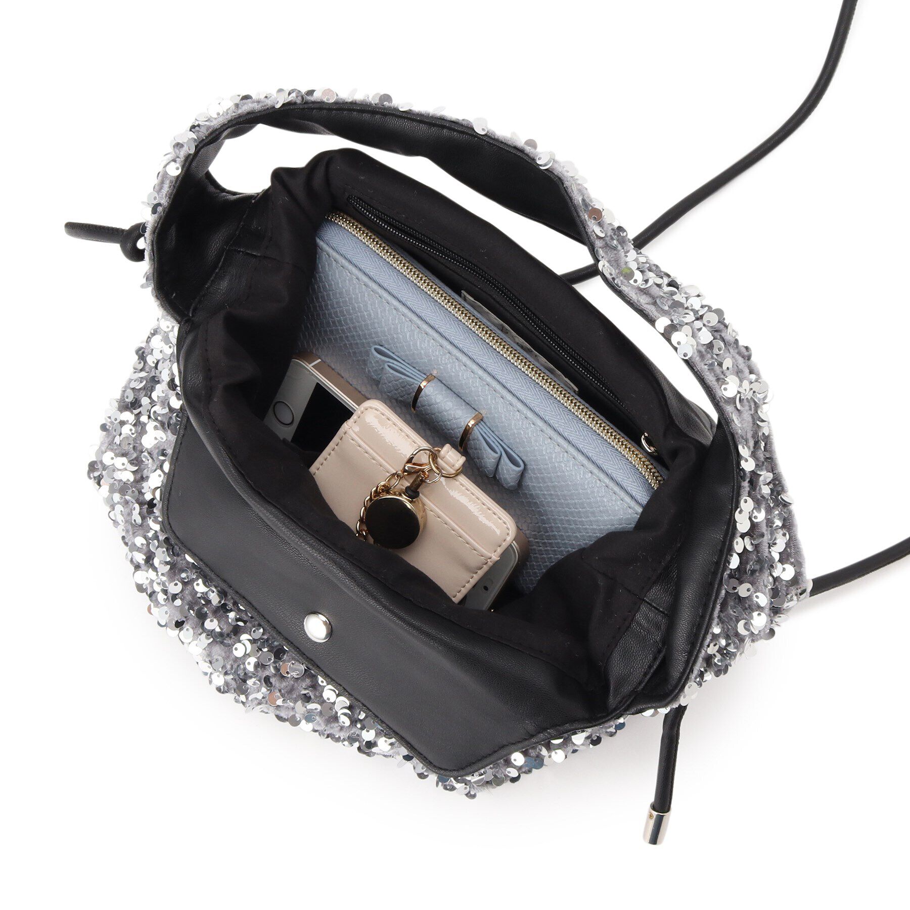 grove「スパンコール2WAYワンショルダー」|ショルダー・メッセンジャー|