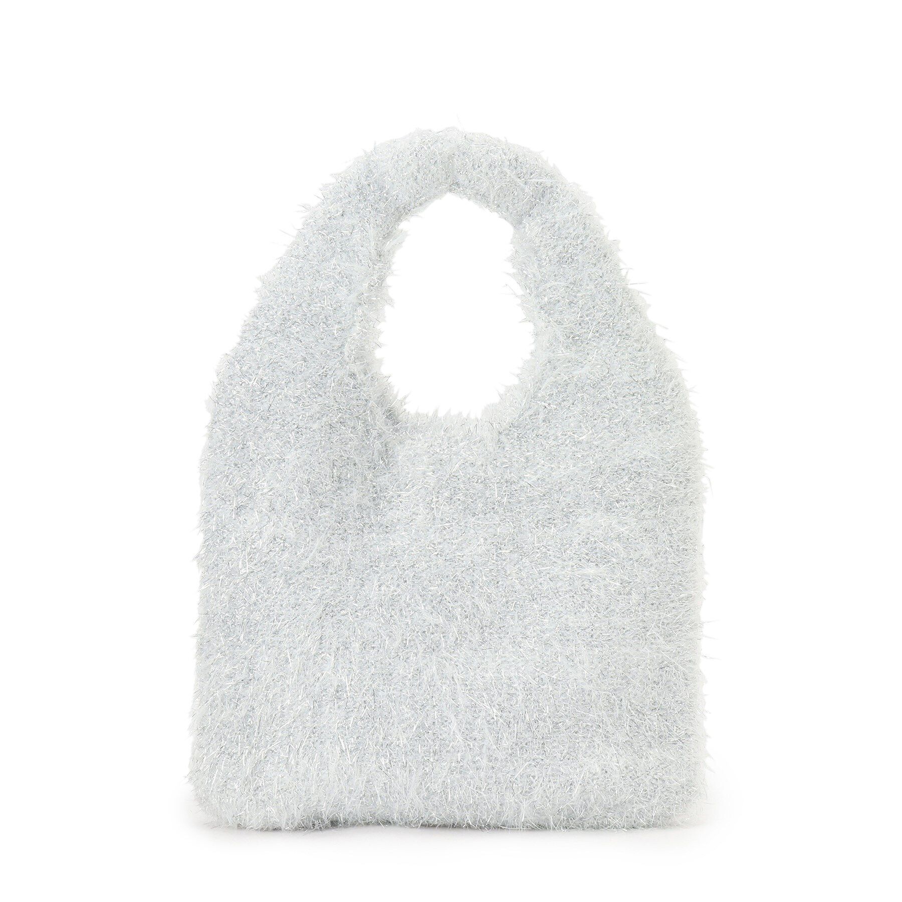 grove「ラメニットミニクリテトート」|トートバッグ|