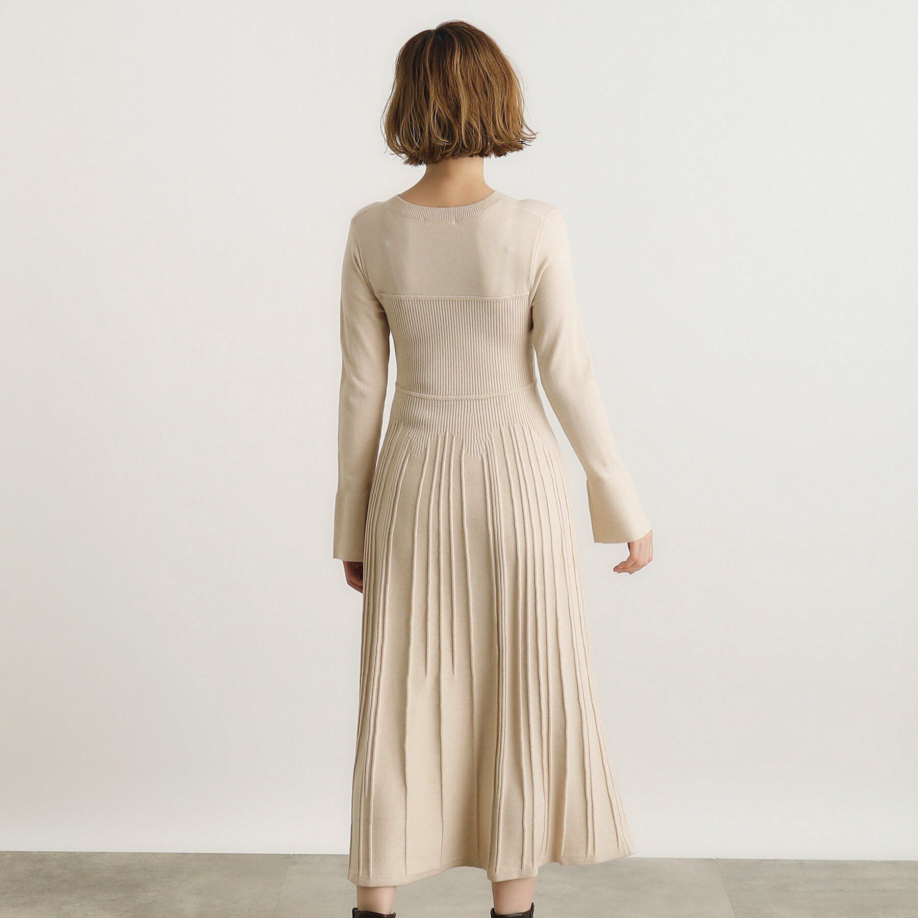 grove「ビスチェライクリブニットワンピース」|ワンピース|