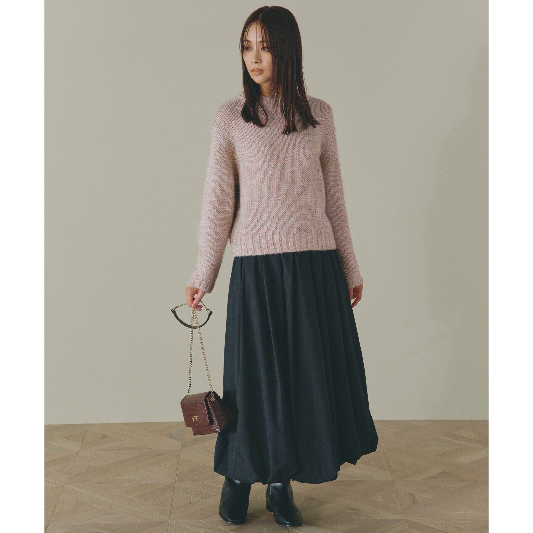 grove「【雑誌掲載】キルトフラップチェーンミニショルダー」|ショルダー・メッセンジャー|