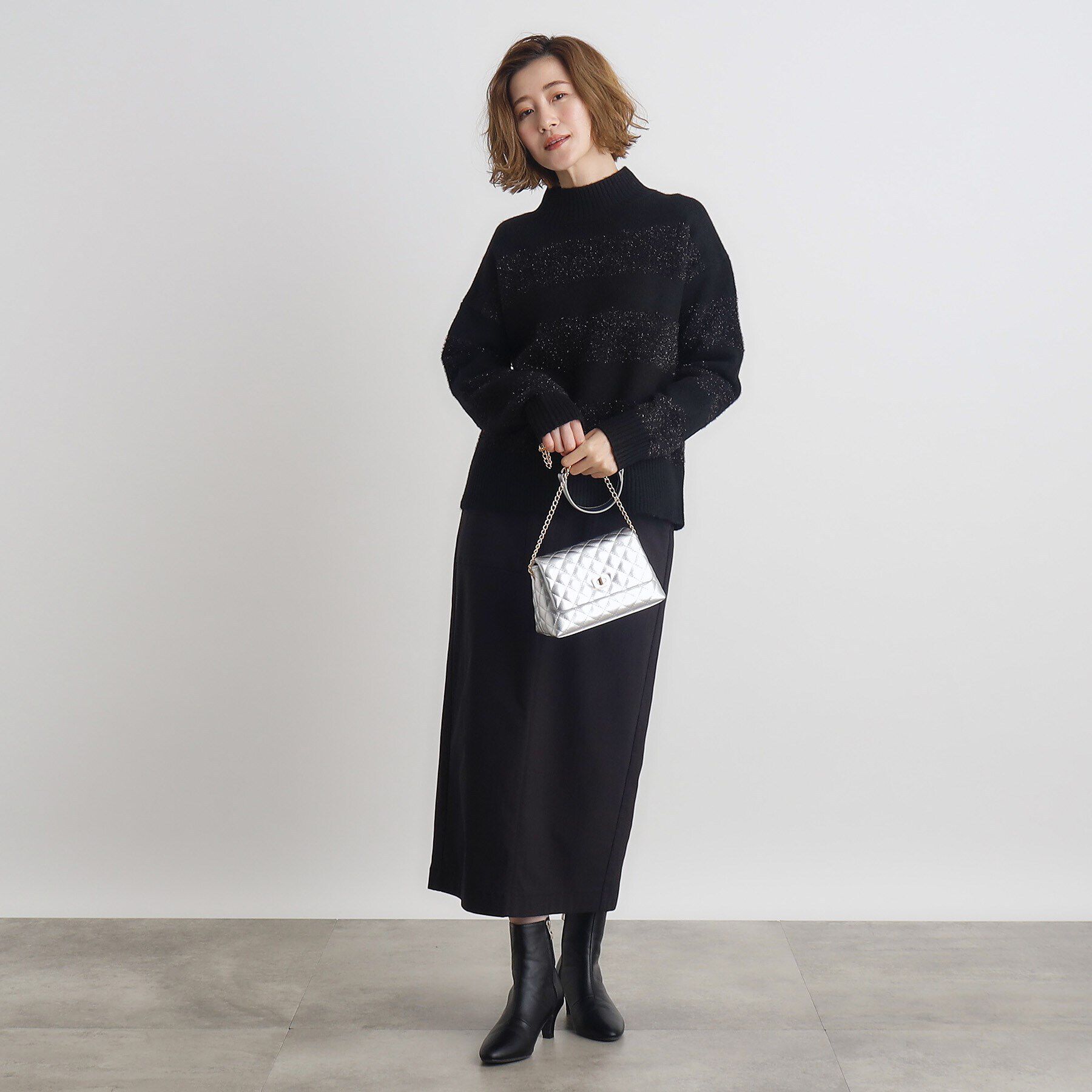 grove「【雑誌掲載】キルトフラップチェーンミニショルダー」|ショルダー・メッセンジャー|