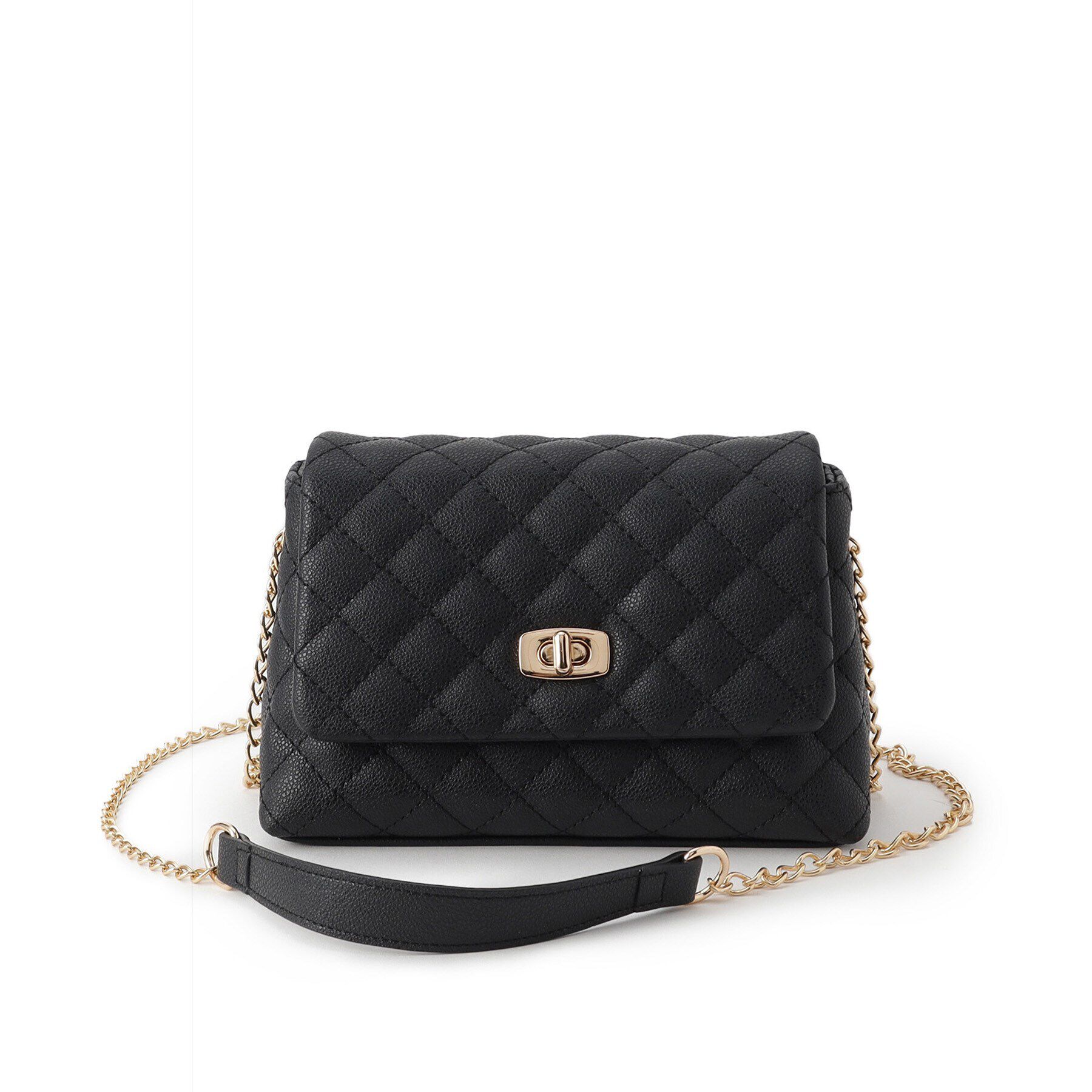 grove「【雑誌掲載】キルトフラップチェーンミニショルダー」|ショルダー・メッセンジャー|