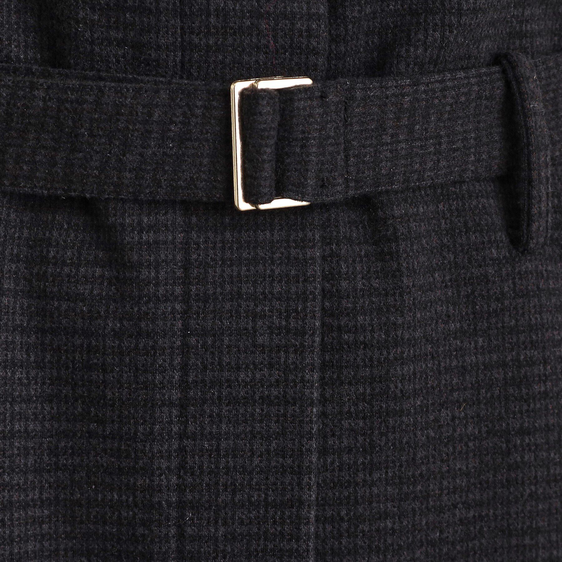 grove「起毛ジャージーナローストラップ付きスカート」|ジャンパースカート|