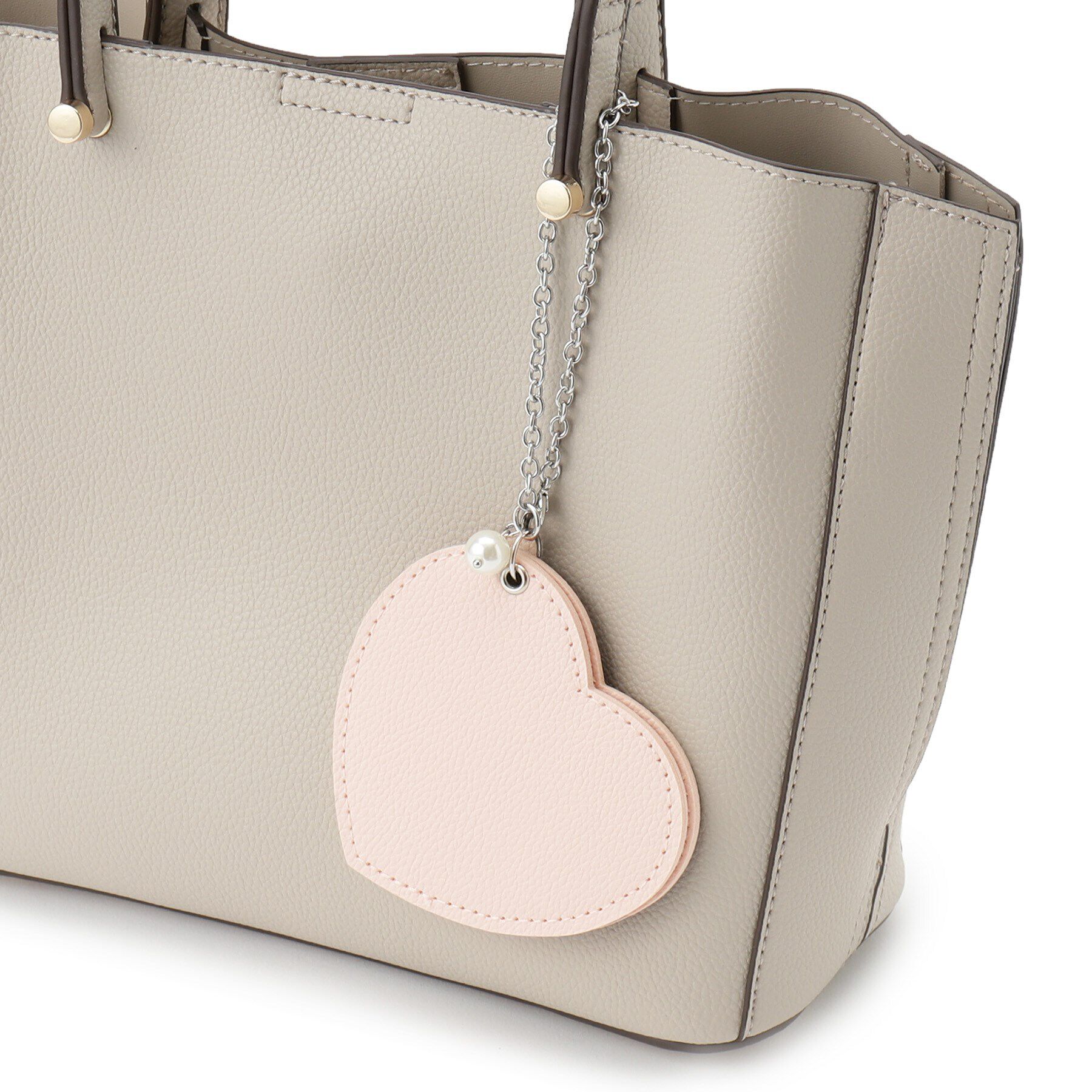 grove「ハートミラーチャーム」|キーケース|